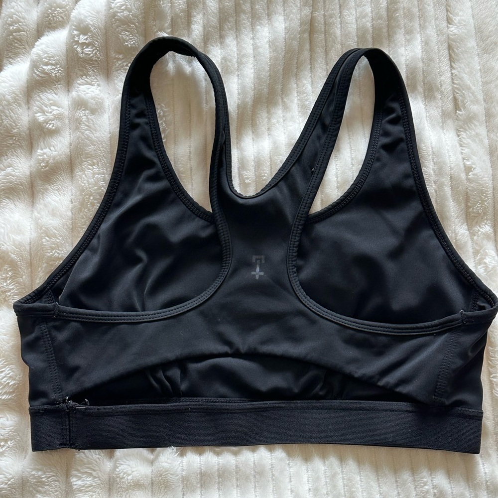 Black Ride Cycle Club Sports Bra - Picture 2 of 2